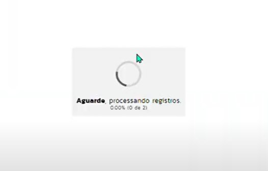 Como consultar operadora: imagem plataforma processamento