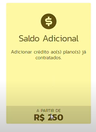 Como adicionar saldo na plataforma - passo 3