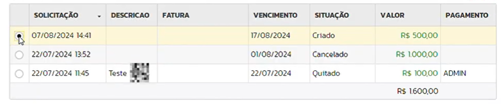 Como adicionar saldo na plataforma - passo 13