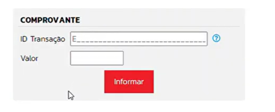 Como adicionar saldo na plataforma - passo 16